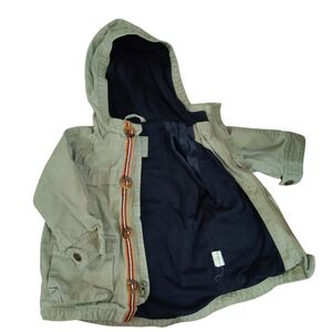 GAP Kids Tan Hooded Raincoat